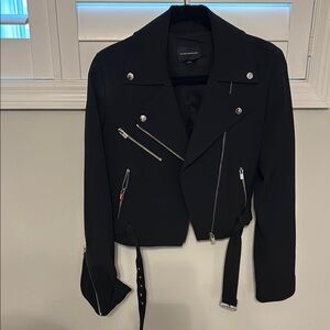Club Monaco Black Biker Jacket